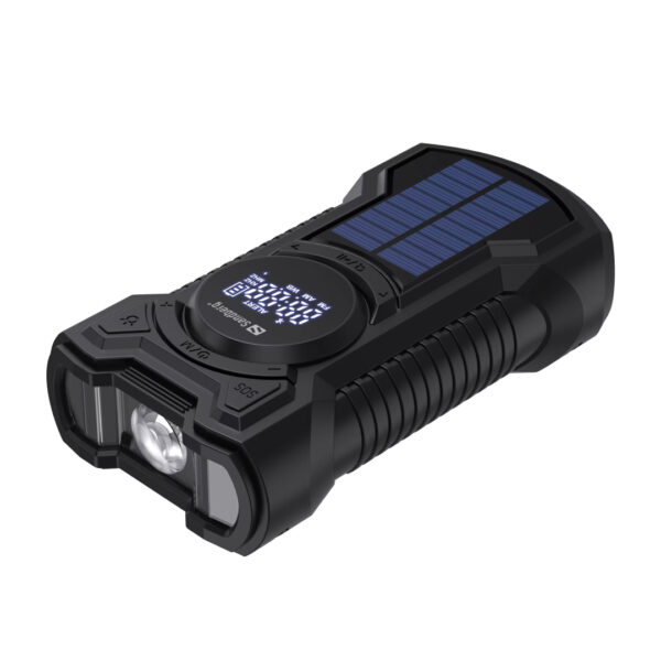 Opwindbare Radio met 5000mAh Powerbank – All-in-1 Noodradio | Sandberg Active - Afbeelding 2