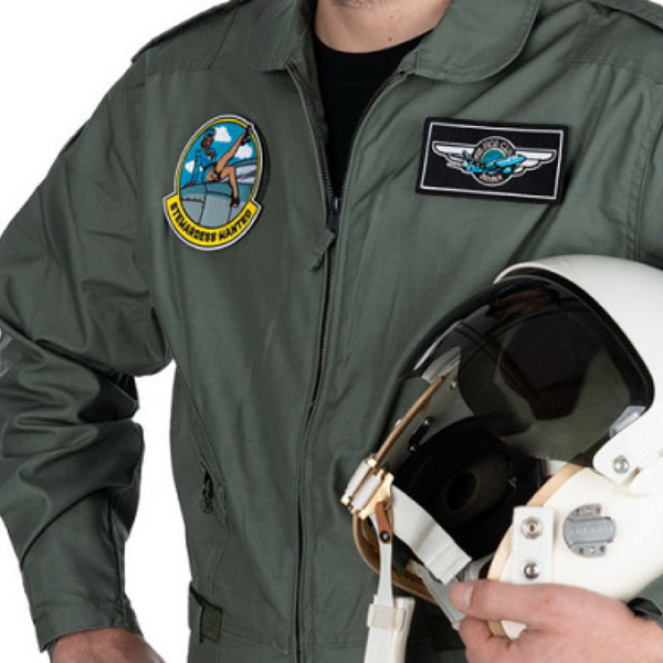 Embleem stof Stewardess Wanted - Afbeelding 2