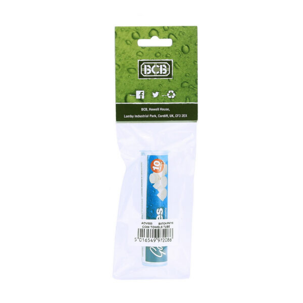 BCB Go Wipes (10 tablets) - Afbeelding 2