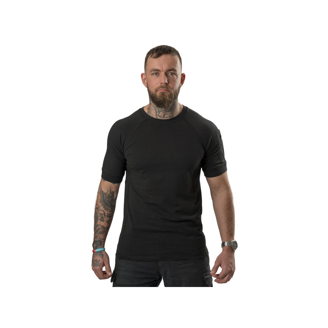 Tactical Combat T-Shirt met rits | Highlander - Afbeelding 2