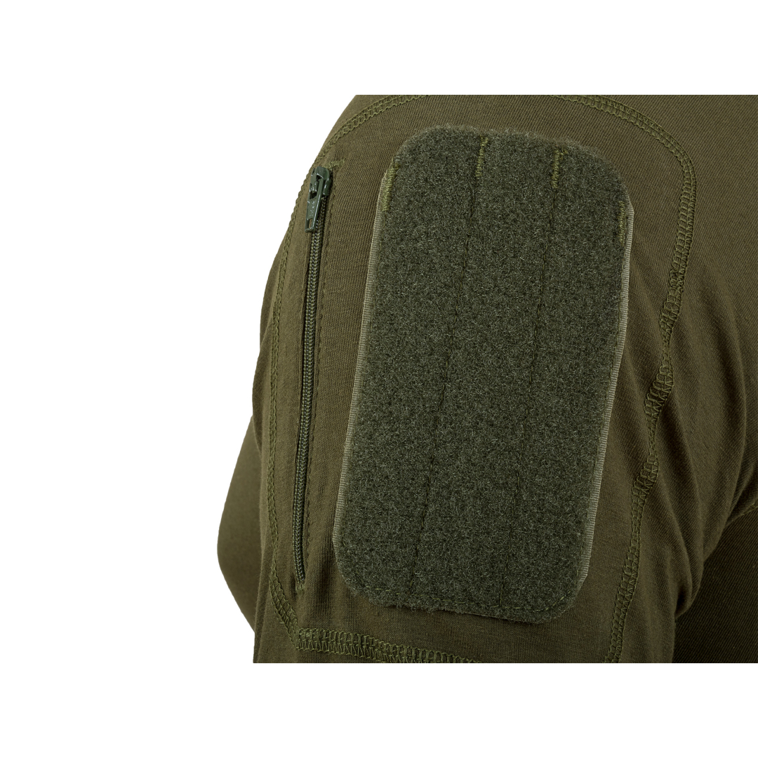 Tactical Combat T-Shirt met rits | Highlander - Afbeelding 4