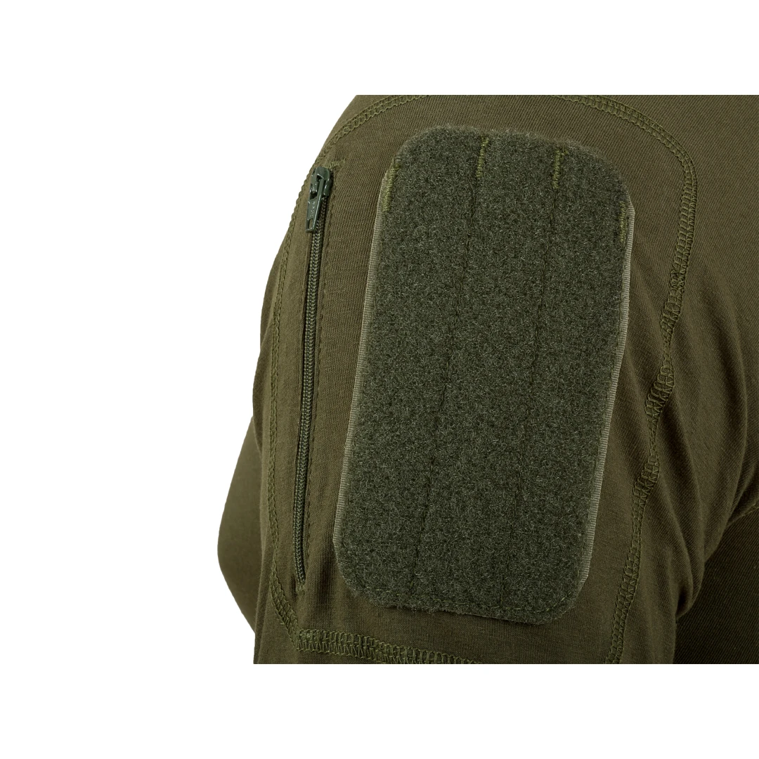 Tactical Combat T-Shirt met rits | Highlander - Afbeelding 4