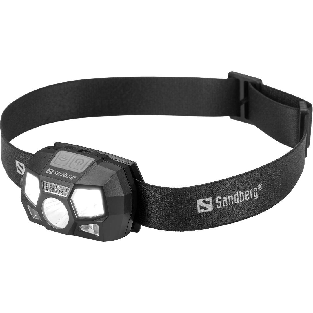 Hoofdlamp 5 in 1 Sandberg |  Oplaadbaar | met Sensor - Afbeelding 2