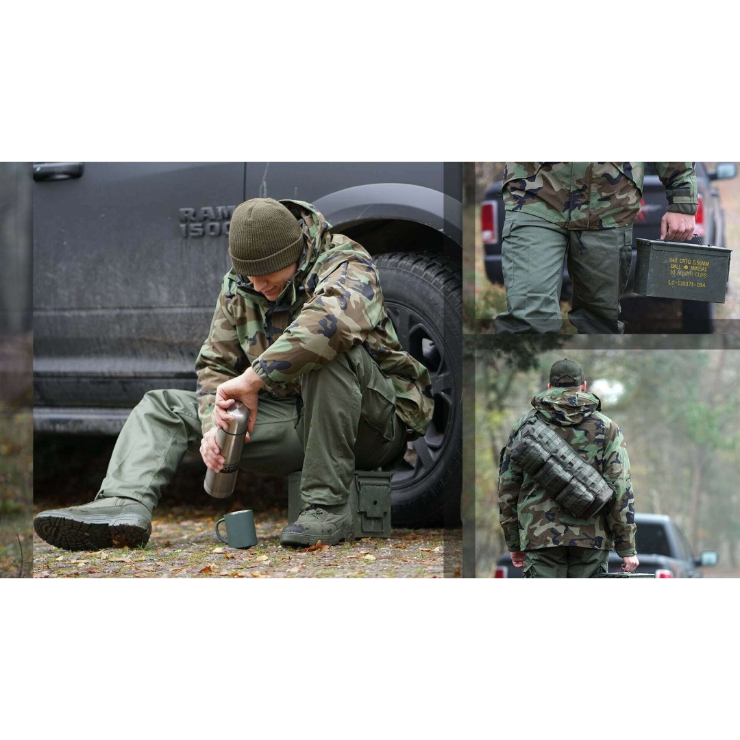 Mililitaire Parka jas heren- Winterjas gevoerd | Fostex Garments - Afbeelding 9