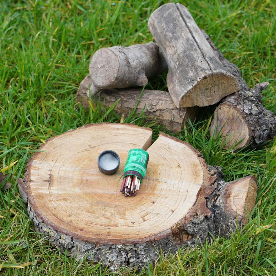 BCB Storm lucifers koker 25 stuks - Afbeelding 2