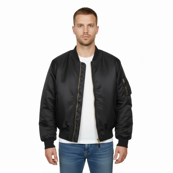 MA-1 Bomberjack - Fostex Garments® Diverse kleuren - XXXL, Zwart