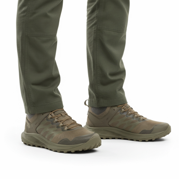 Merrell Nova 3 Tactical Mid WP - Waterdichte Outdoor Schoenen - 41, Dark Olive