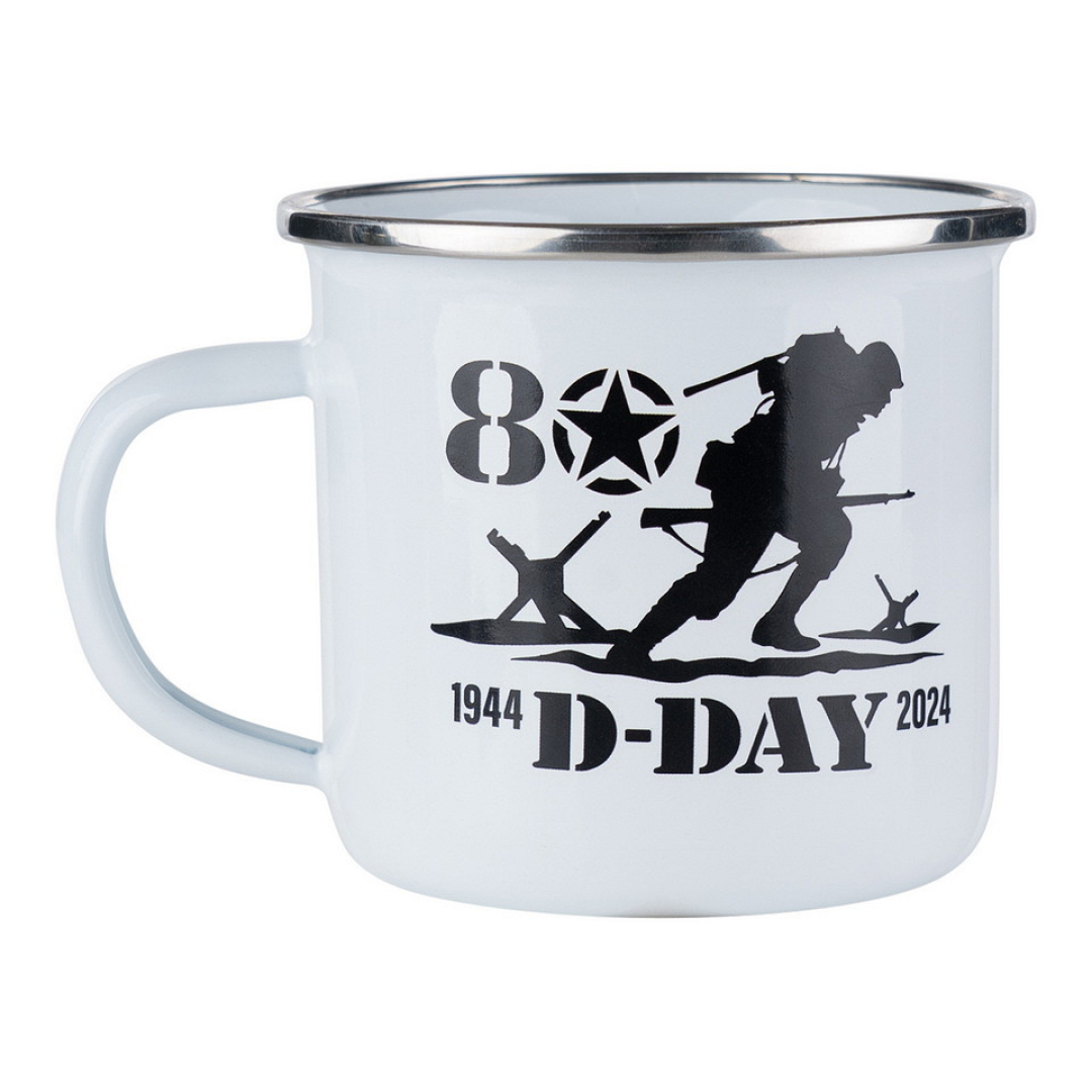 Emaille mok D-Day 80 Jaar