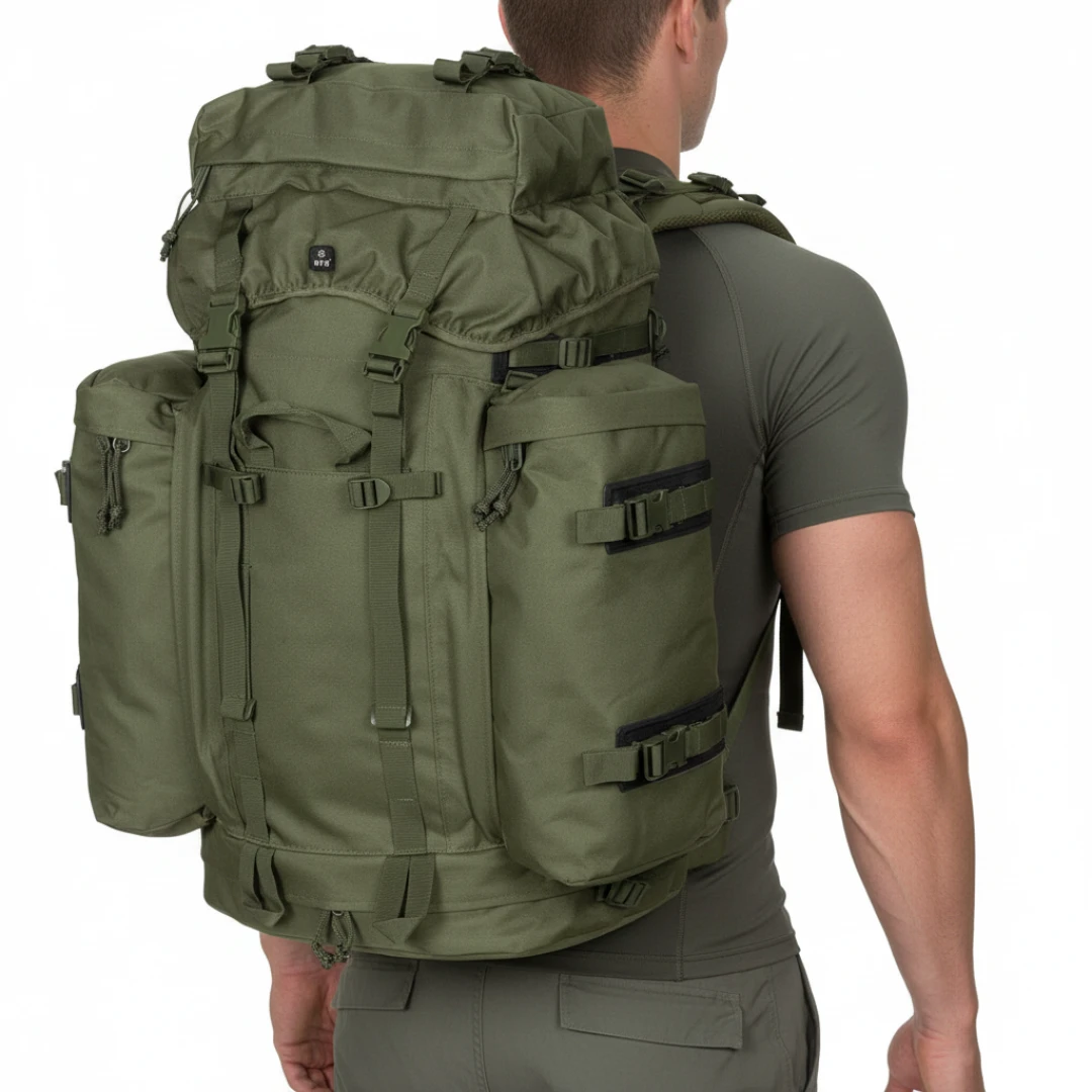 Mountain Modulaire Rugzak 100L - Grote Backpack Rugzak - Groen