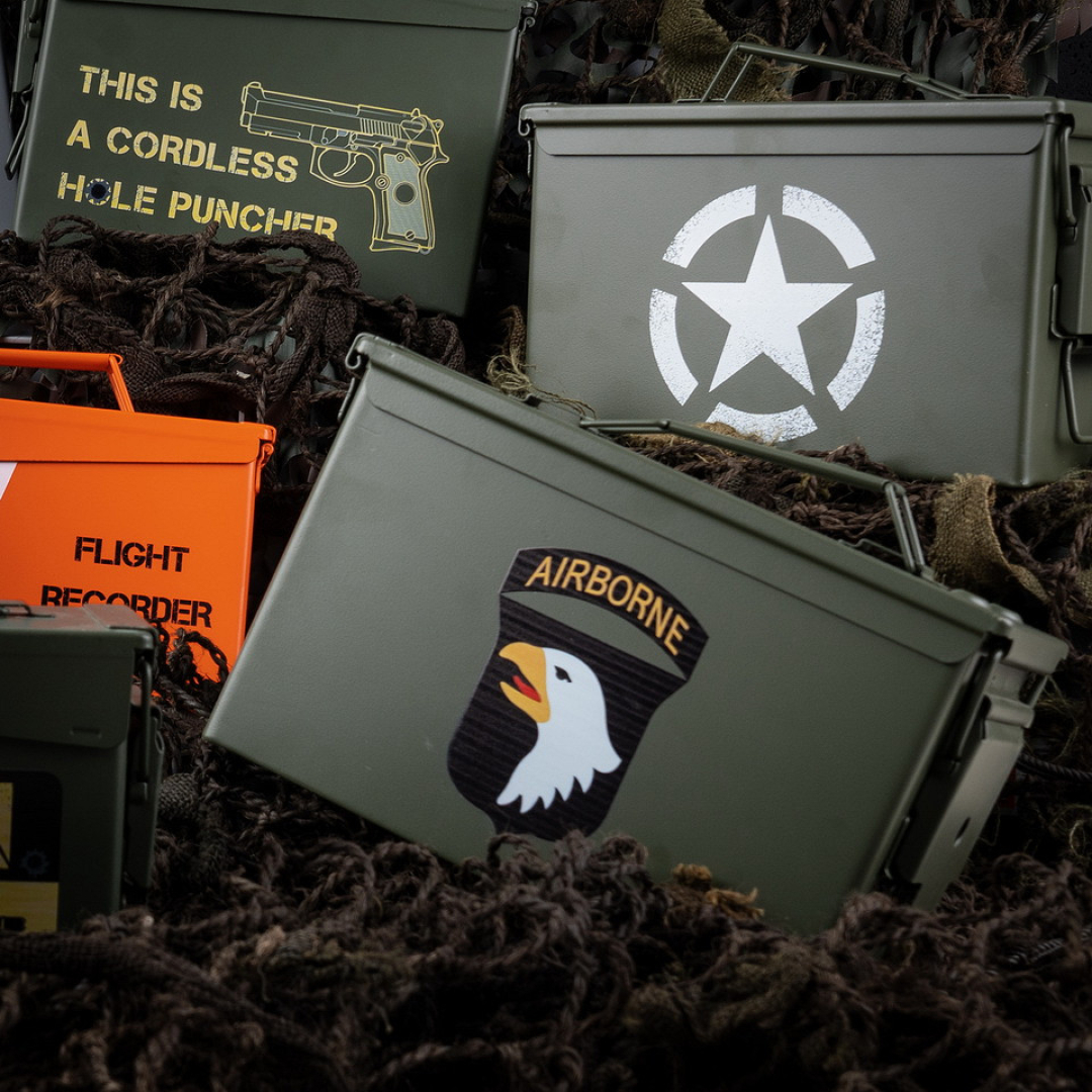 Munitiekist Airborne Groen - Afbeelding 4