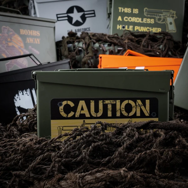 Munitiekist Caution 4