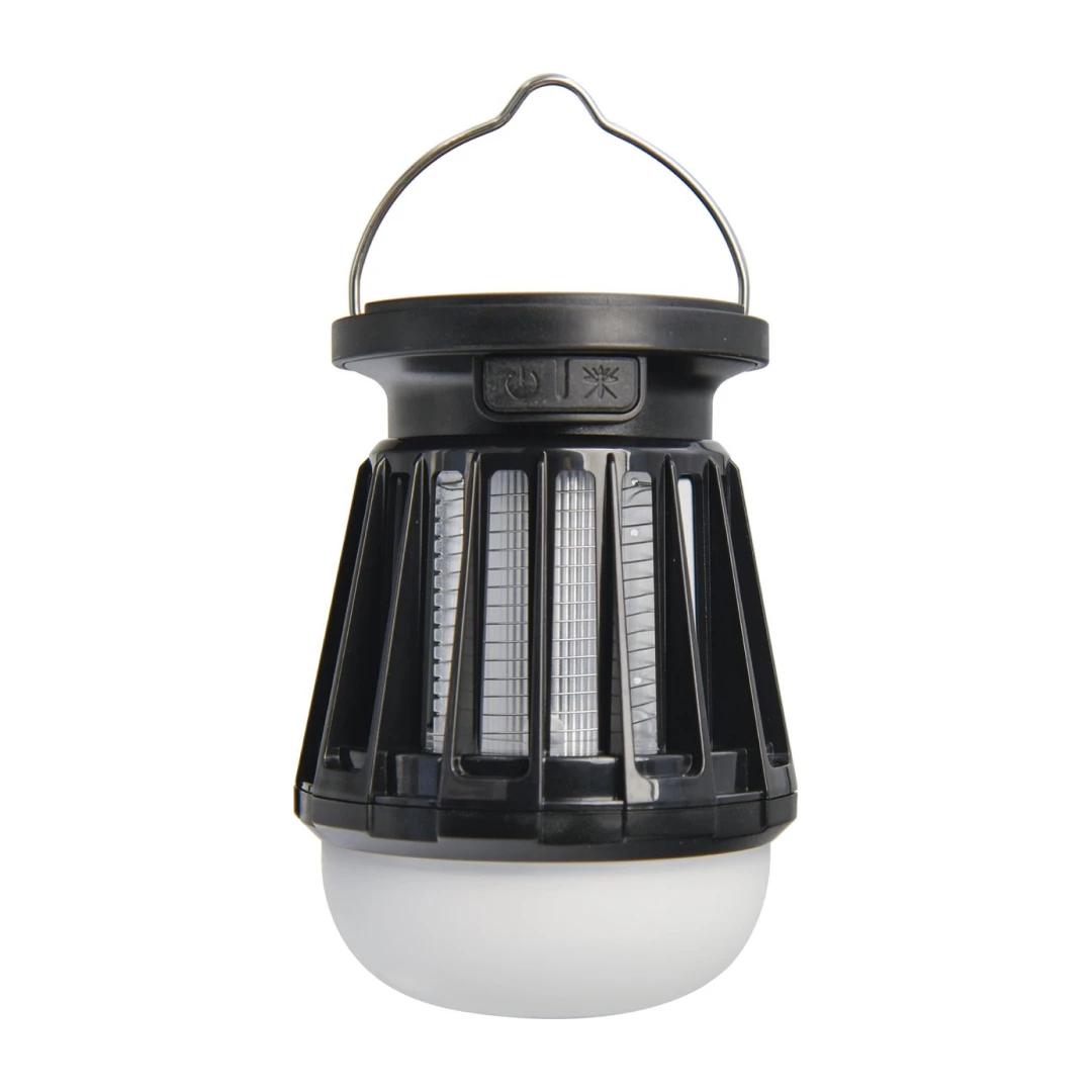 Oplaadbare Powerplus USB camping LED lamp met ingebouwde elektrische muggenvanger | warm wit licht - Afbeelding 2