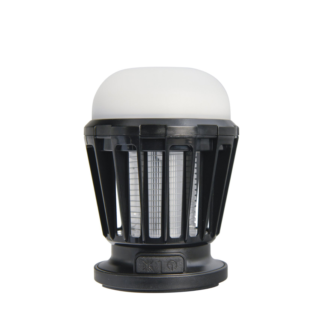 Oplaadbare Powerplus USB camping LED lamp met ingebouwde elektrische muggenvanger | warm wit licht - Afbeelding 3