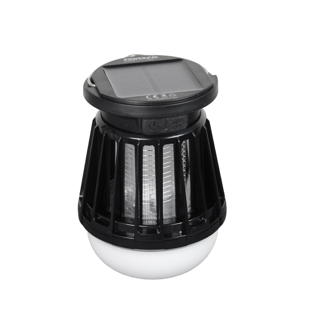 Oplaadbare Powerplus USB camping LED lamp met ingebouwde elektrische muggenvanger | warm wit licht - Afbeelding 4