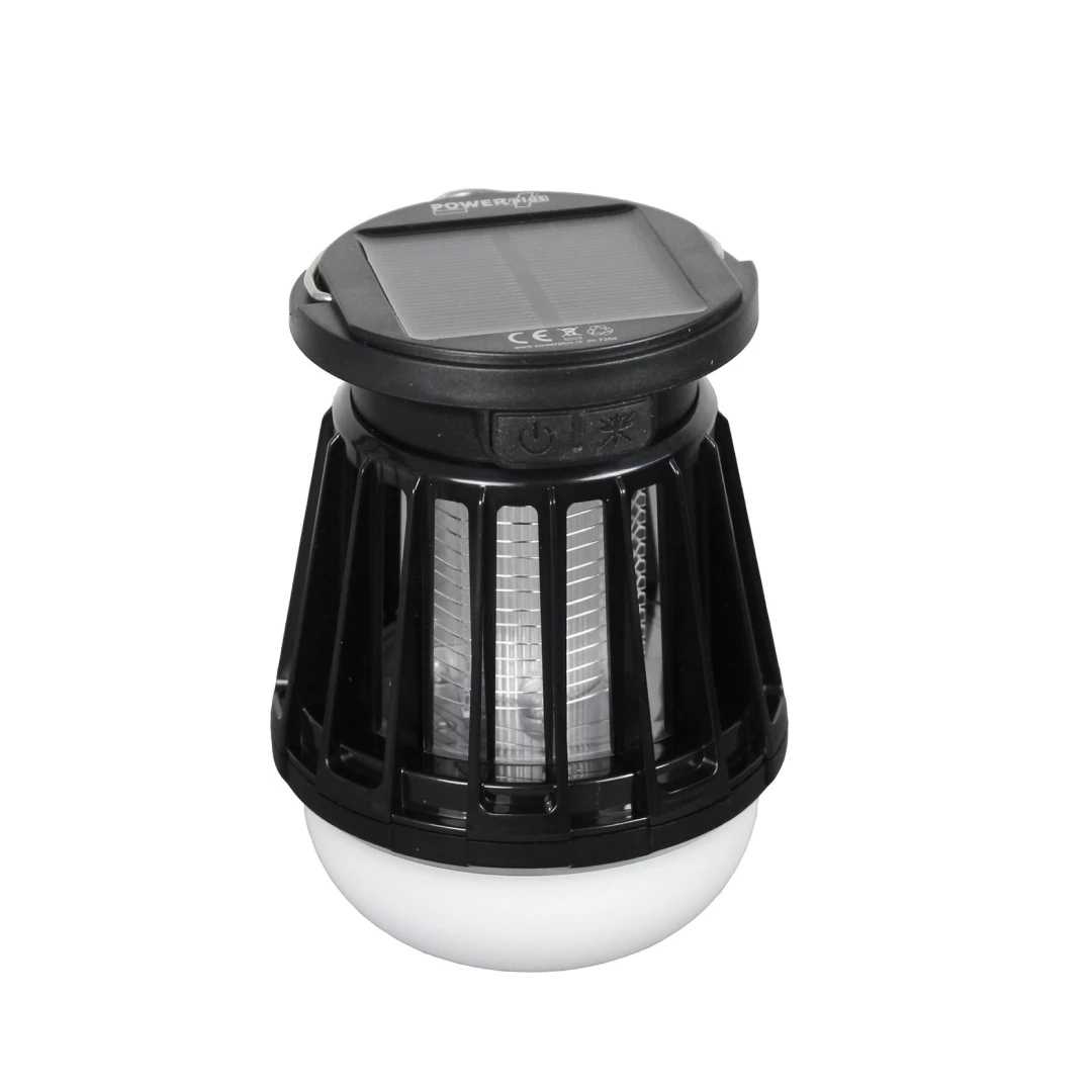 Oplaadbare Powerplus USB camping LED lamp met ingebouwde elektrische muggenvanger | warm wit licht - Afbeelding 4