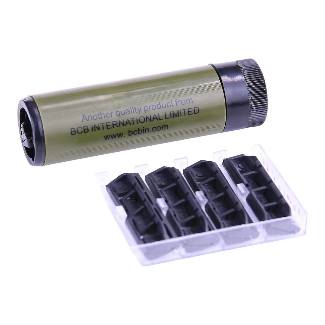 BCB Twist razor CS613 | Reisscheermes Groen-Zwart Inclusief mesjes - Afbeelding 2