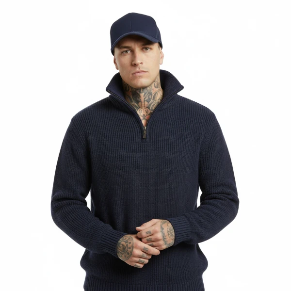 Schippers trui acryl | Diverse kleuren printen - XL, Blauw