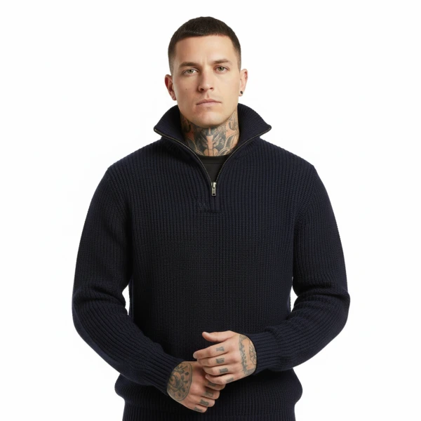 Schippers trui acryl | Diverse kleuren printen - XL, Zwart