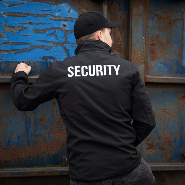 Beveiliging jas met Security Logo - Softshell - Zwart | Fostex Garment - Afbeelding 9