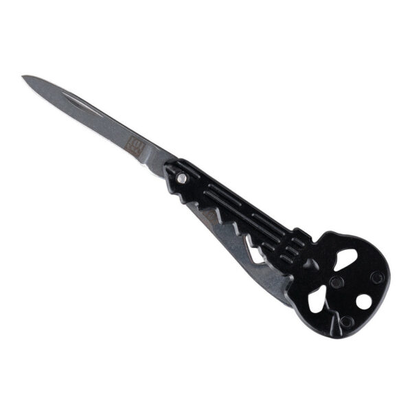 Sleutel Zakmes Punishment Skull Zwart - Afbeelding 2