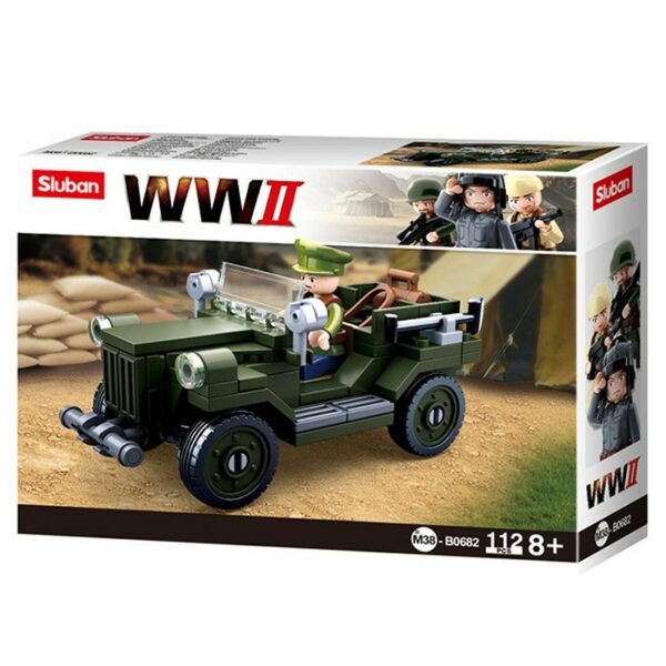 Sluban WWII Allied light truck - Afbeelding 2