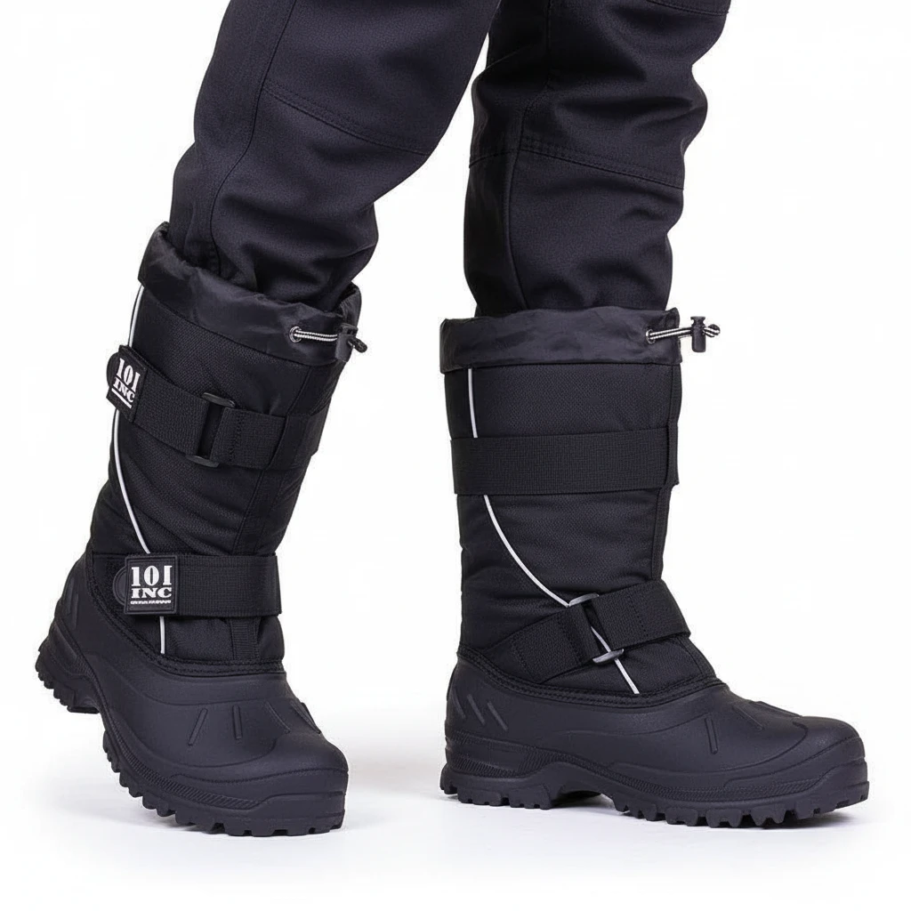 Snowboots zwart 101 INC  Cold weather boots  Thinsulate.png