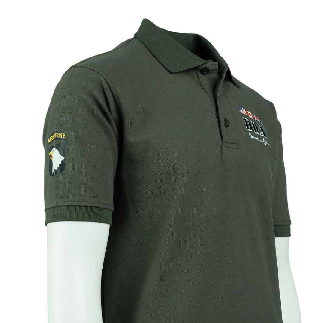 Polo D-Day 1944 Groen - Afbeelding 3