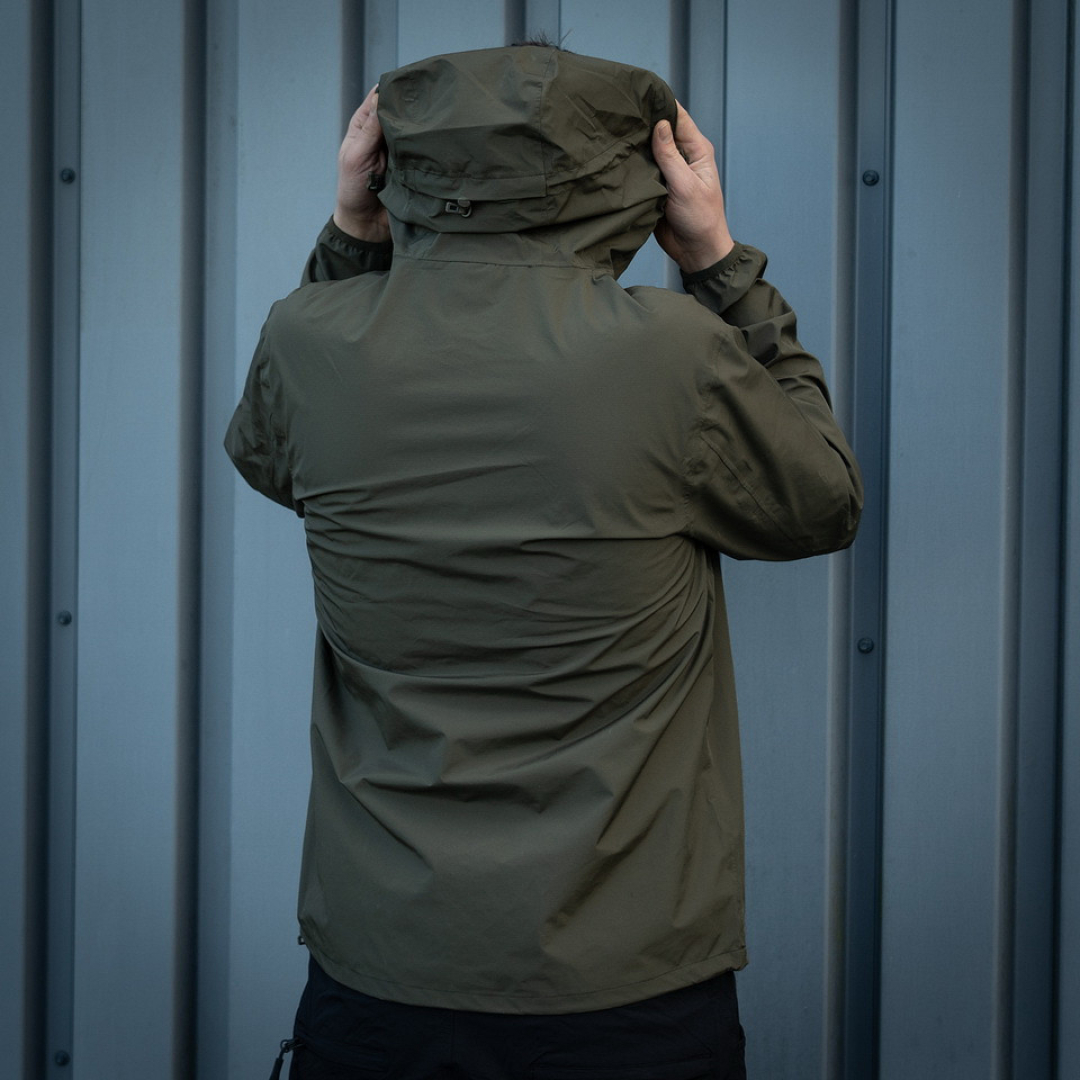TF-2215 Waterproof Hardshell Jas Groen | Zwart - Afbeelding 11