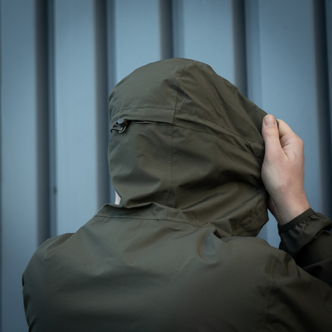 TF-2215 Waterproof Hardshell Jas Groen | Zwart - Afbeelding 12