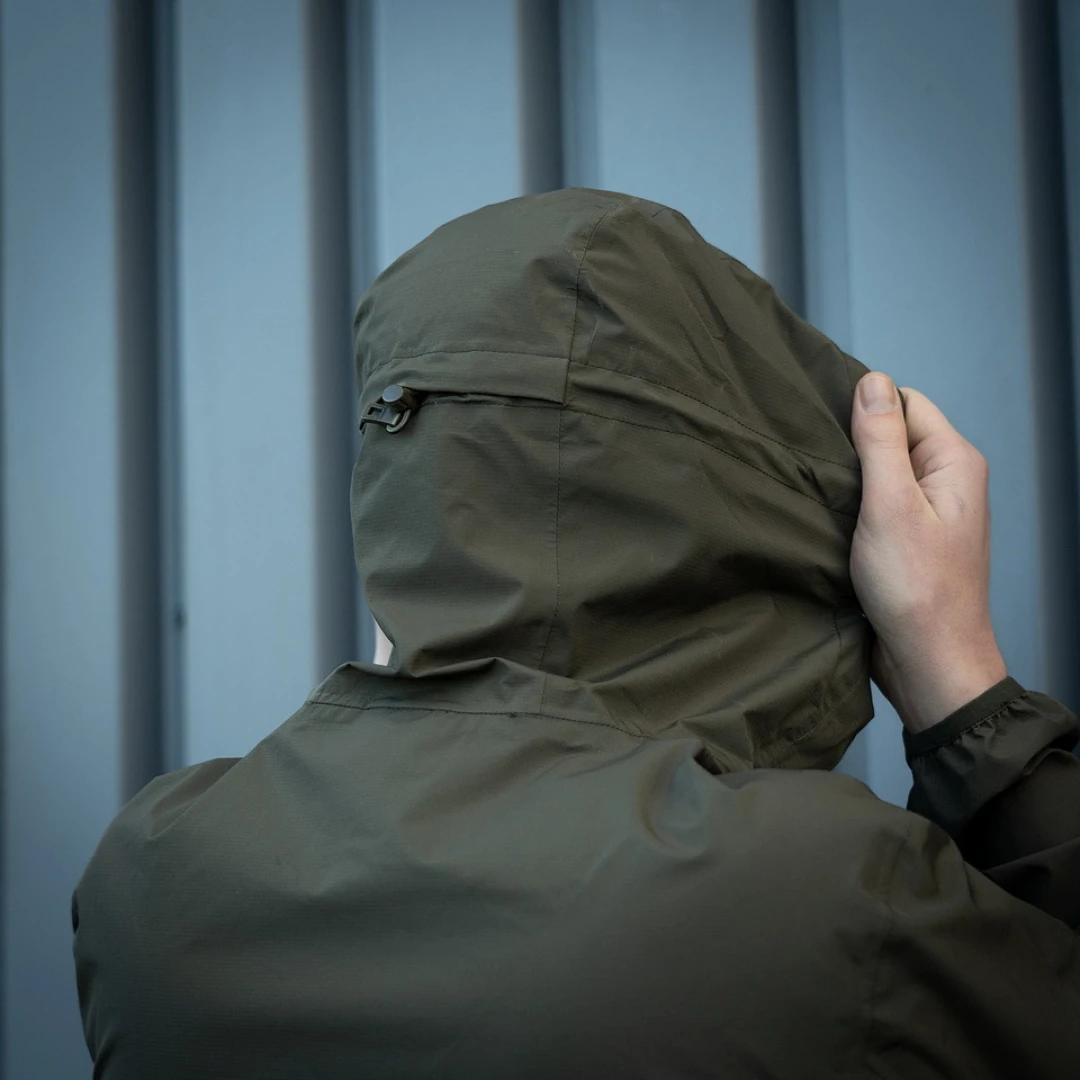 TF-2215 Waterproof Hardshell Jas Groen | Zwart - Afbeelding 12