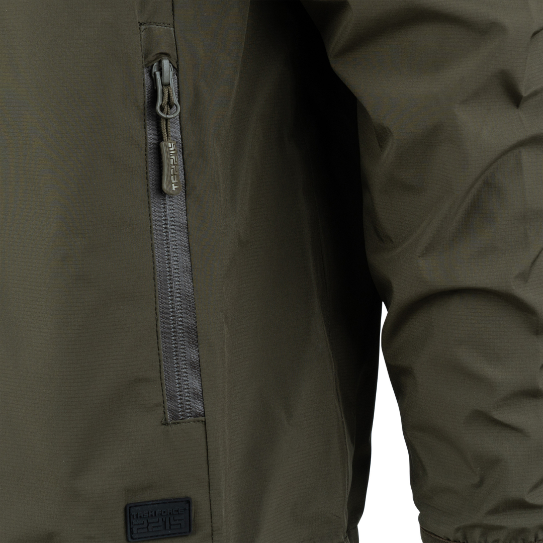 TF-2215 Waterproof Hardshell Jas Groen | Zwart - Afbeelding 6