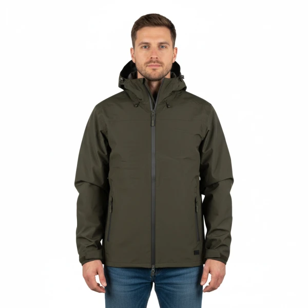 TF-2215 Waterproof Hardshell Jas - S, Groen
