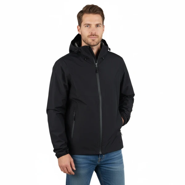 TF-2215 Waterproof Hardshell Jas - XXXL, Zwart