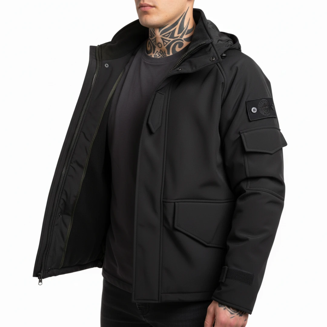 Tactical edge softshell jas zwart.png