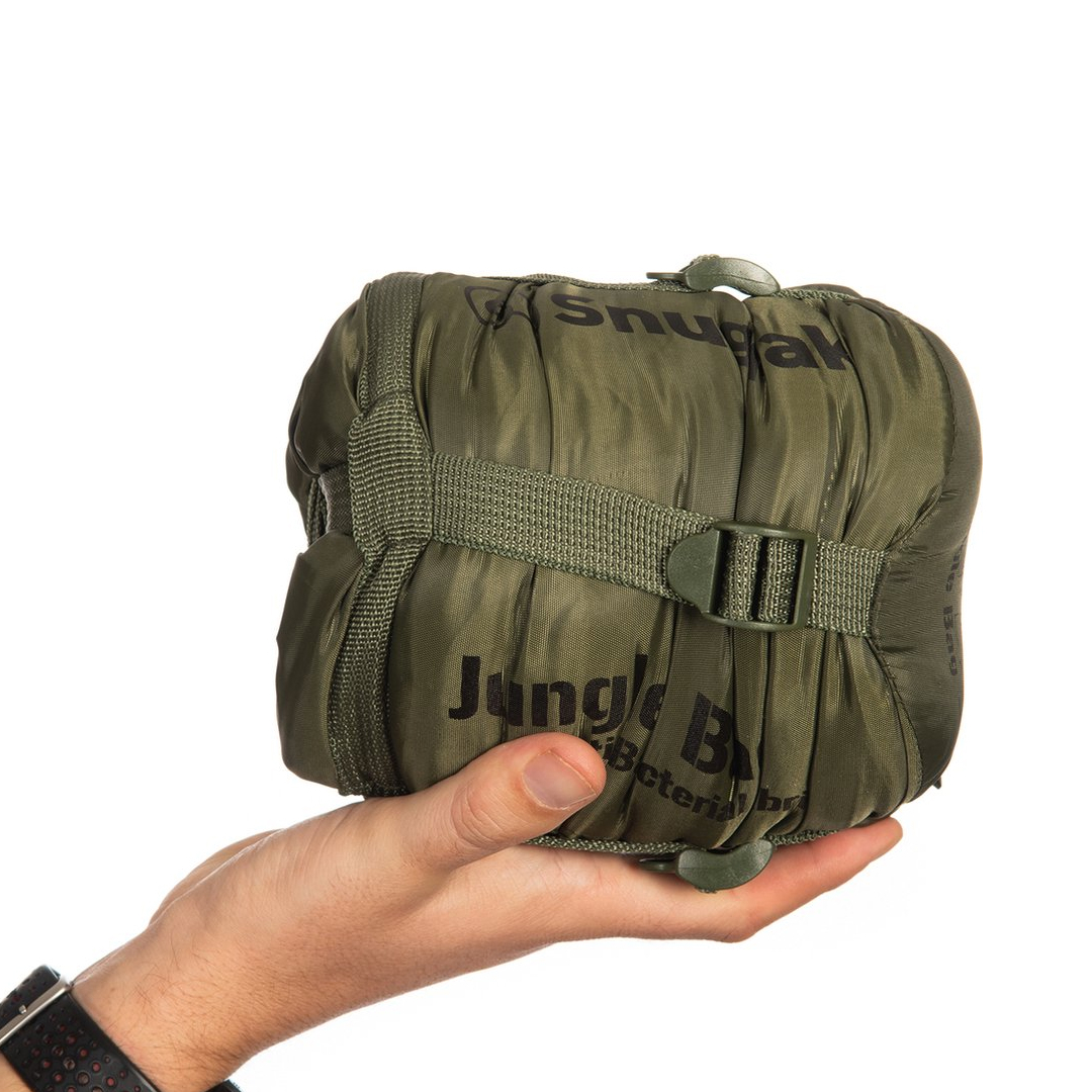 Snugpak - Jungle Bag Mummieslaapzak 7°C - Antibacterieel - Muggennet - OD Groen - Afbeelding 5