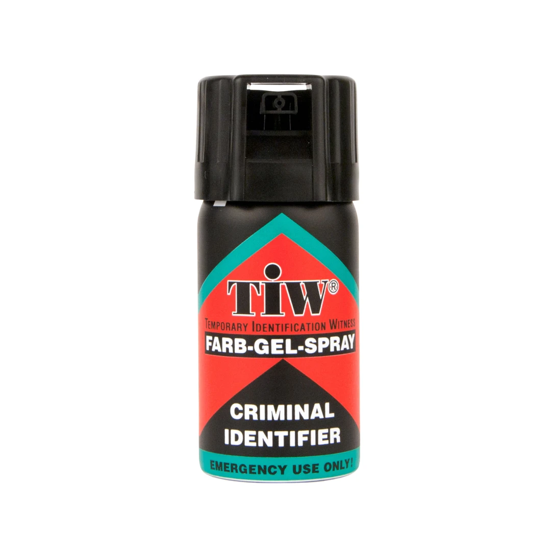 TIW Verdedigingsspray 40 ml - Smurfenspray - Alternatief voor pepperspray