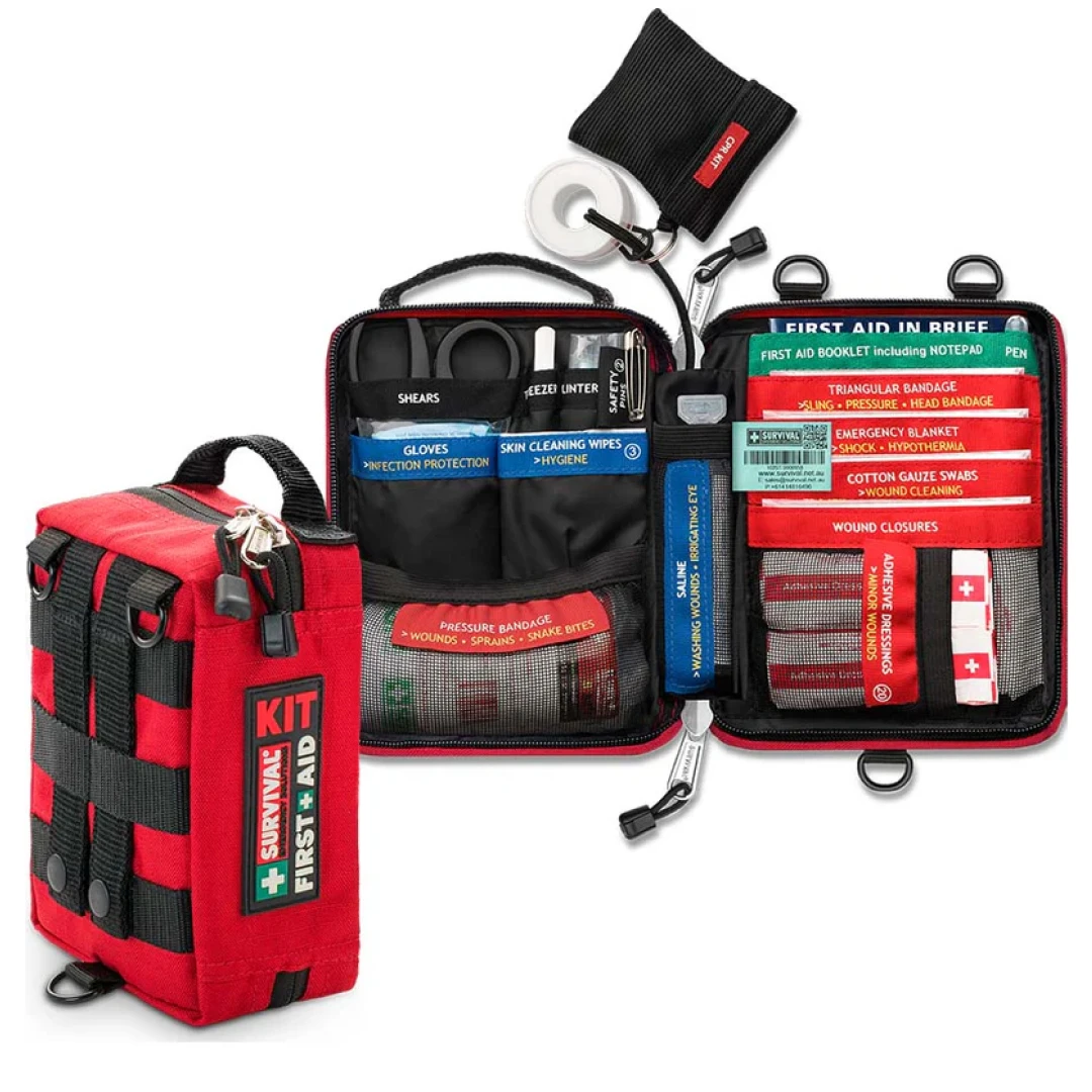 Survival First Aid Kit Handy - Lichtgewicht EHBO kit