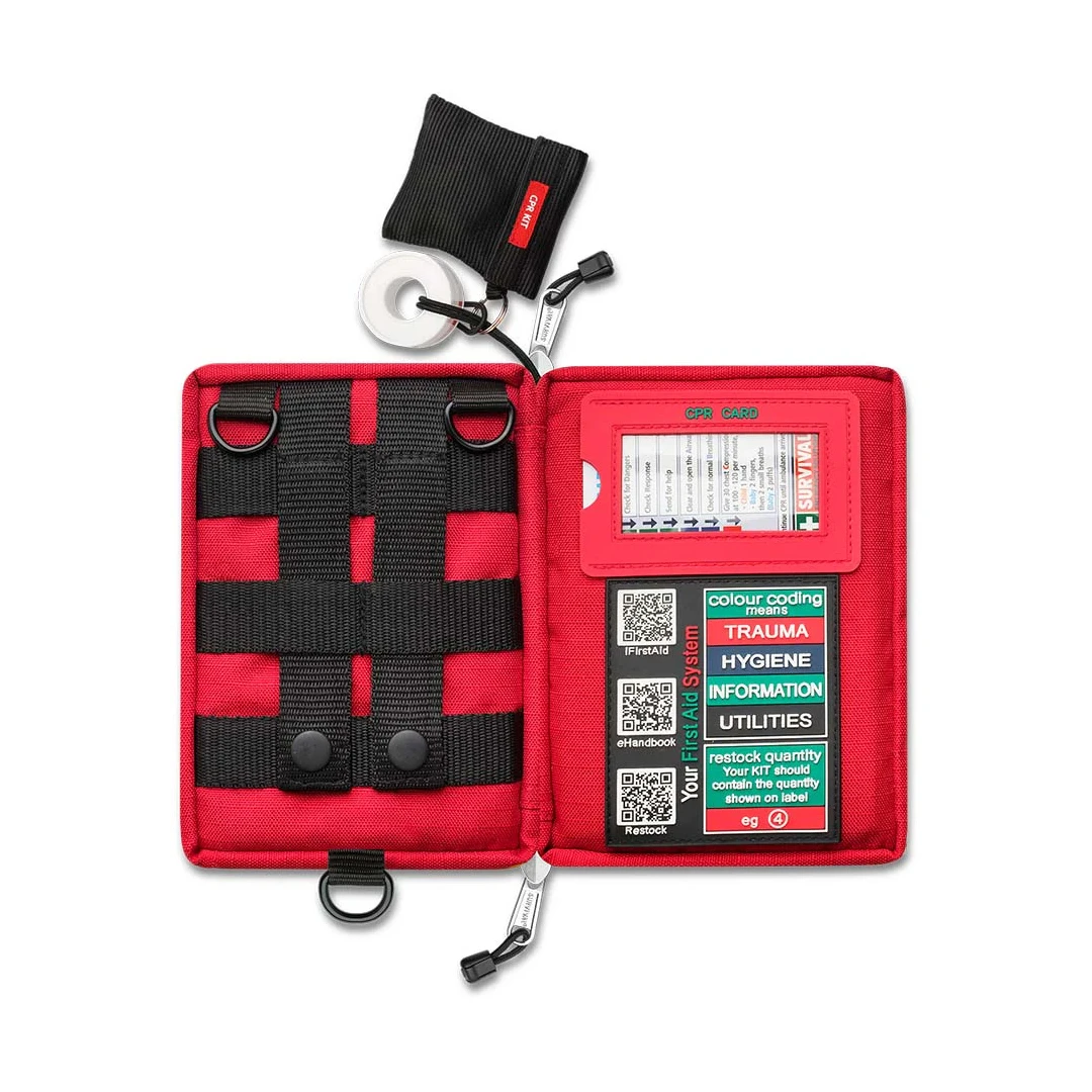 Survival First Aid Kit Handy - Lichtgewicht EHBO kit - Afbeelding 5