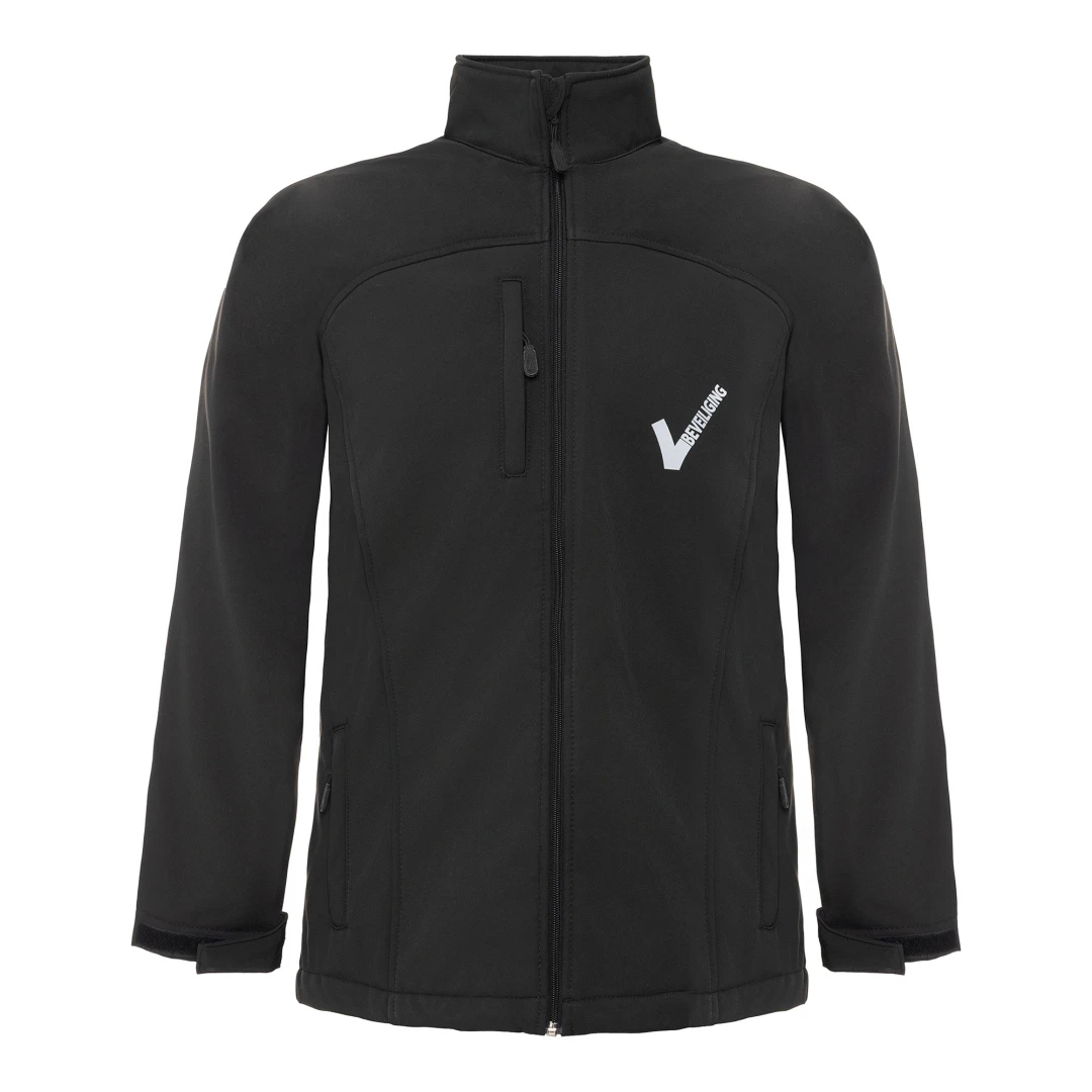 Beveiliging jas met V-logo - Zwart | ROLY - Afbeelding 2