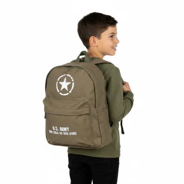 Kinder rugzak U.S. Army. Diverse kleuren - Groen