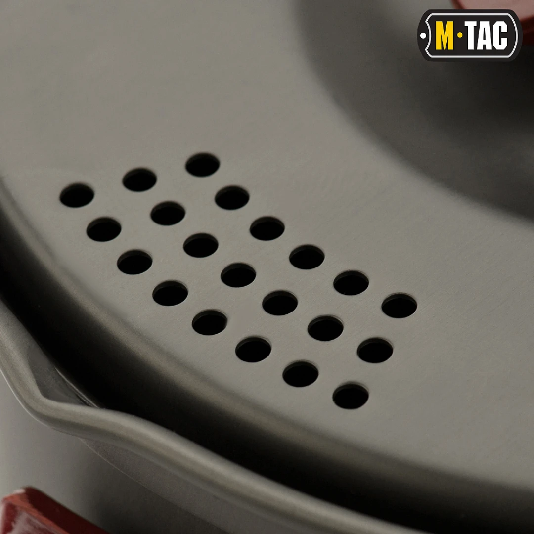 M-Tac Individual Camping Kookset - Pannenset met bord en bestek - Afbeelding 7