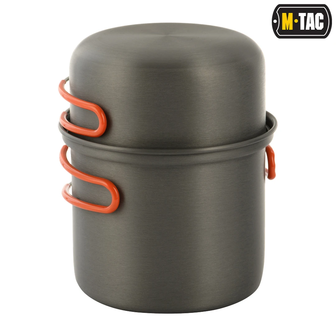 M-tac Individual Pot - 0,9 liter Kookpan voor Kamperen - Afbeelding 3