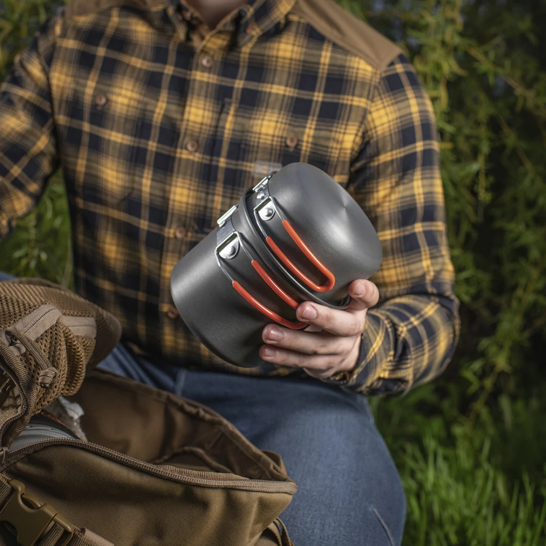 M-tac Individual Pot - 0,9 liter Kookpan voor Kamperen - Afbeelding 11