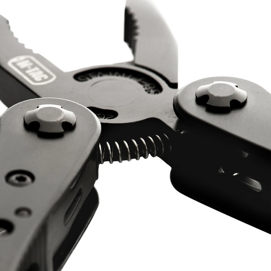 M-Tac Multitool - RVS - Compact - Zwart - Afbeelding 7