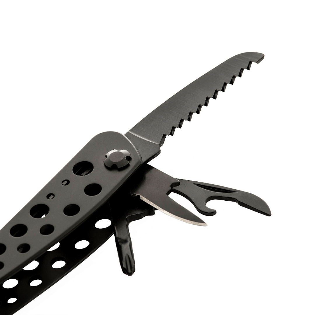 M-Tac Multitool - RVS - Compact - Zwart - Afbeelding 9