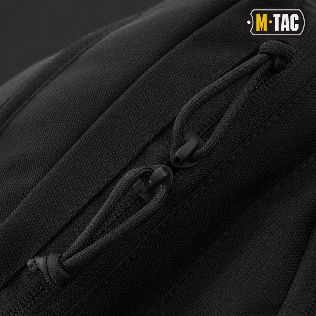 M-Tac Pistol Sling Bag Elite - Zwarte Crossbody Tas met holster - Afbeelding 9