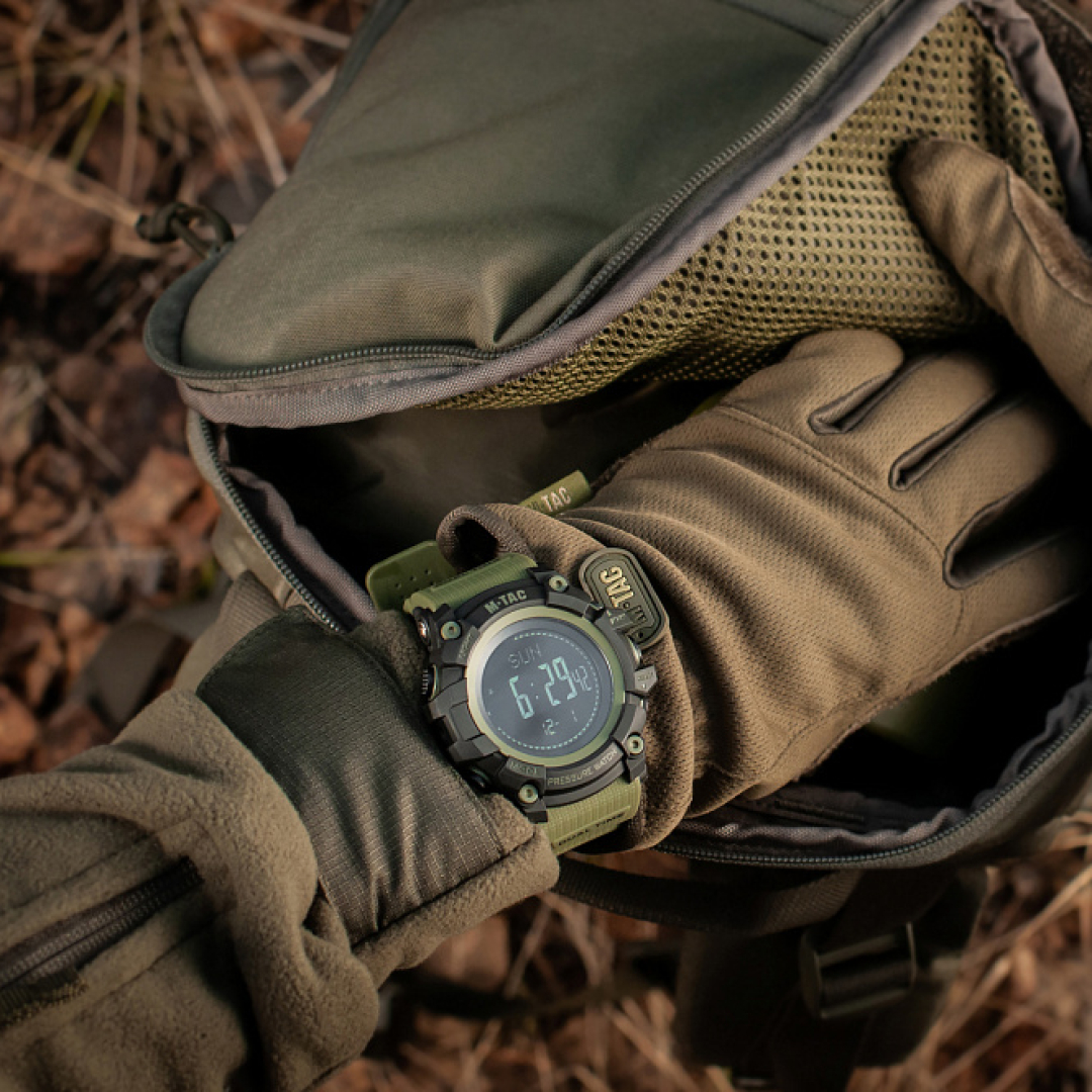 M-tac Horloge Tactical Adventure | Groen/zwart - Afbeelding 5