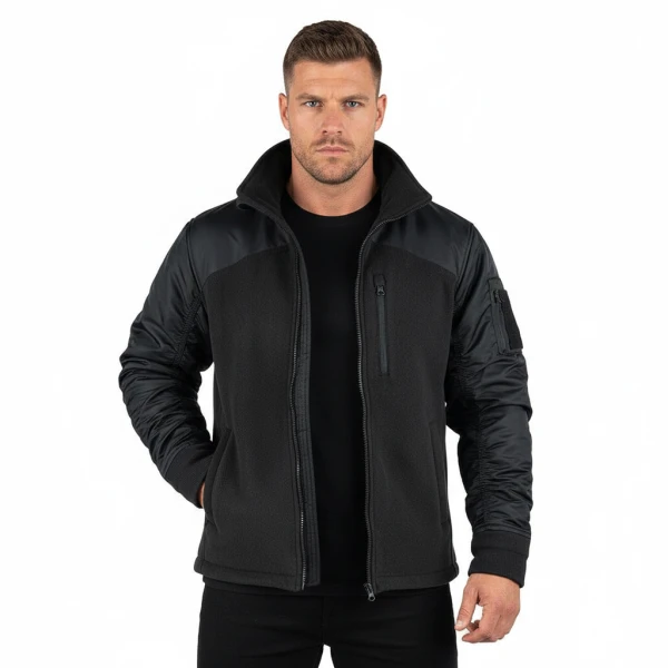 MA-1 fleece bomberjack