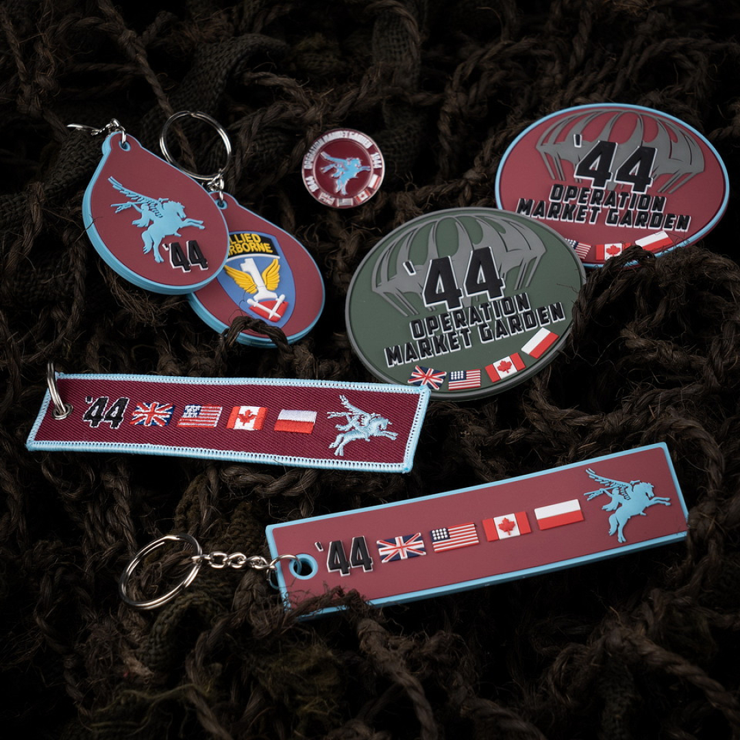 Sleutelhanger 3D PVC Market Garden Allied Airborne #170 - Afbeelding 2