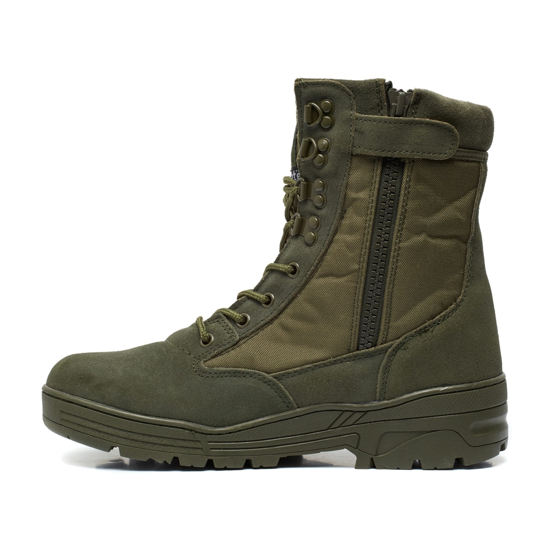 Sniper boots met YKK rits. Diverse Kleuren - Afbeelding 2